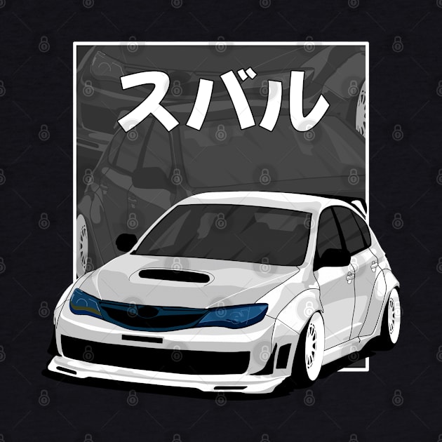 Subaru Impreza 2007-2011 Japanese Comics by Rebellion Store